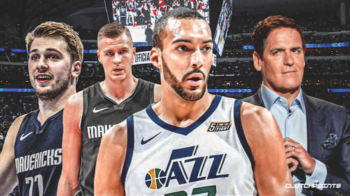 Rudy-Gobert-Mavs-Luka-Doncic-Kristaps-Porzingis